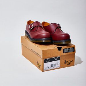 Dr. Martens Women's-JOEY-Cherry Red Rouge-Smooth- Sz 6